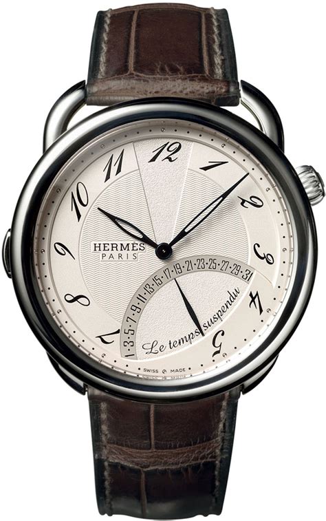 le temps suspendu hermes prix|Montre Arceau Le temps suspendu, 43 mm .